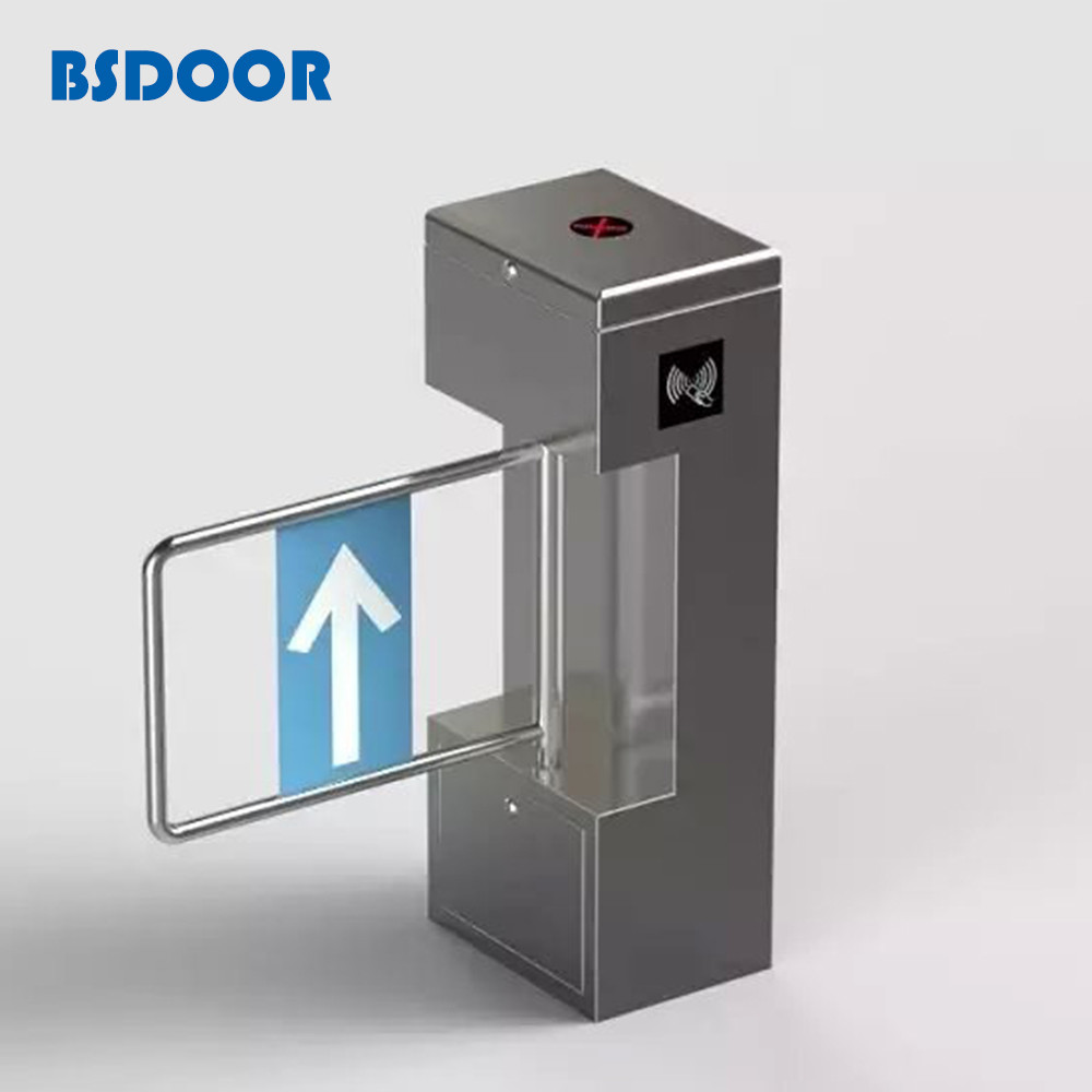 Wholesale Pedestrian Security Vertical Swing Half Height Turnstile With Face Recognition from china suppliers