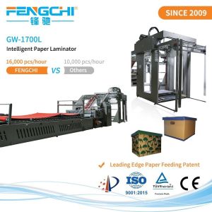 Wholesale Corrugated Carton Box Paper Aligning Full Digital Anticorrosive Litho Laminating Machine from china suppliers