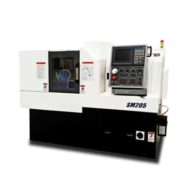 Quality SM205 Swiss Type Automatic Cnc Horizontal Lathe Machine White for sale