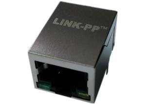 China LPJ0012HGNL RJ45 Socket 1x1 Port Ethernet Female Connector 8p8c jack on sale