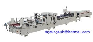 China Bottom Lock Carton Folder Gluer Machine For Paperboard A C B E F Flute Corrugated on sale