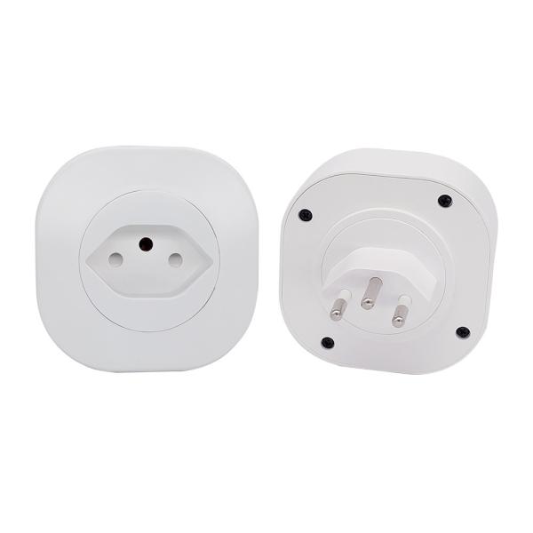 Quality PC ABS Zigbee Smart Socket 240V Smart Wifi Wall Socket for sale