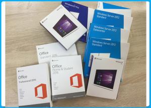 China Original Windows 10 OEM Sticker , Windows 10 Retail Box For Global Area on sale