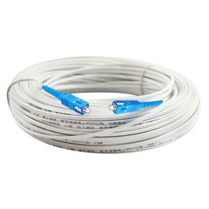 Wholesale Single Mode FTTH Indoor SC SC Patch Cord Flat Drop 2.0x3.0mm from china suppliers