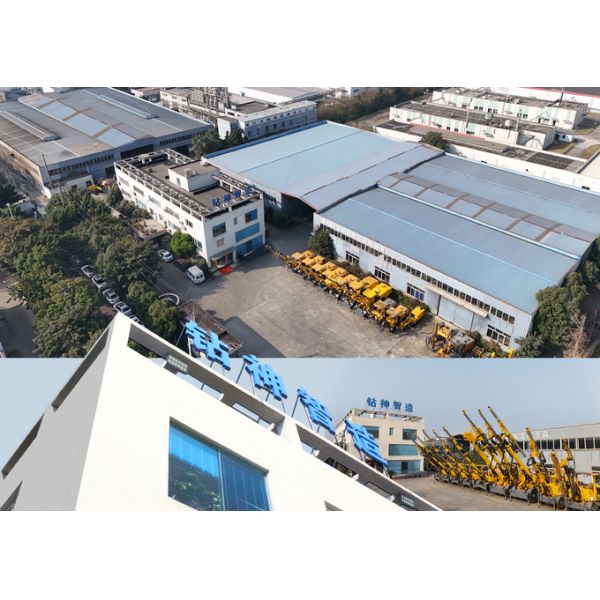 Hydraulic Crawler Drill Machine Multifunctional Drilling Rig Elevating Drilling Rig 0