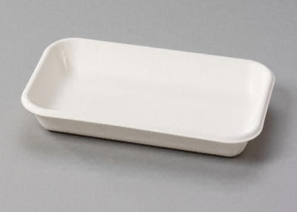 Quality Compostable Custom Biodegradable Trays , 100% Disposable Sugarcane Pulp Paper Plates for sale