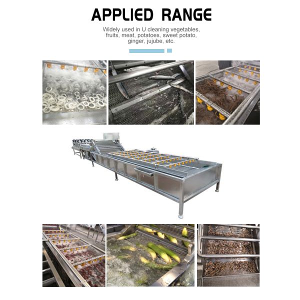 Commercial Small Automatic Fruits Processing Machine Carrot Potato Cucumber Onion Cutting
