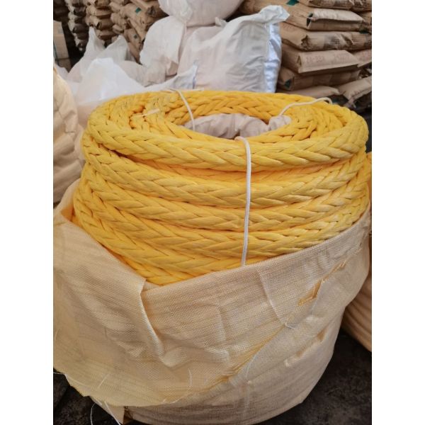 12-Strand UHMWPE Marine Rope Heavy-Duty Anti-Corrosion