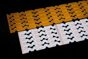 Wholesale RGB S-shaped FPC serpentine circuit board 5050-30LEDS/PCS -8*503-12v Custom Precision LED Strip FPC Flexible Printed Circuit Board SMT from china suppliers