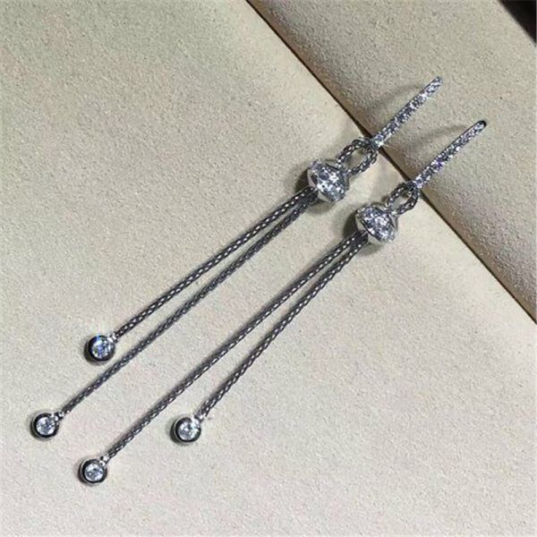 Luxury jewe factory earrings gold diamond 18k gold white gold yellow gold rose gold diamond earrings