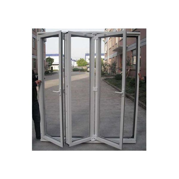 ODM OEM 3 Panel Bi Fold Doors Windows Double Glazed
