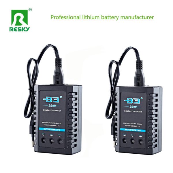 20W Imax RC B3 Charger 7.4V 11.1V 1.6A For Lithium Ion RC Drones Battery