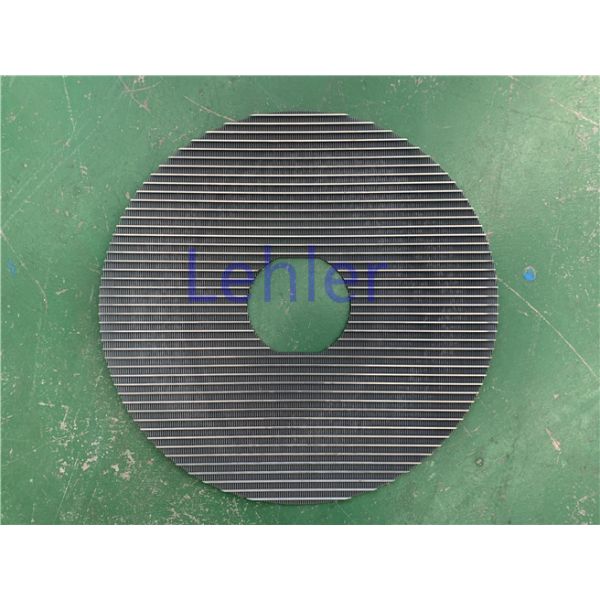 Hard Chrome Basket Mill / Bead Mill Screen Separator For Chemical Industry