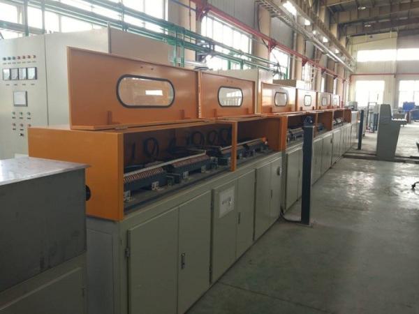 Quality 1850Mpa Spring Wire Oil Quenching Induction Tempering Line with flaw detector for sale