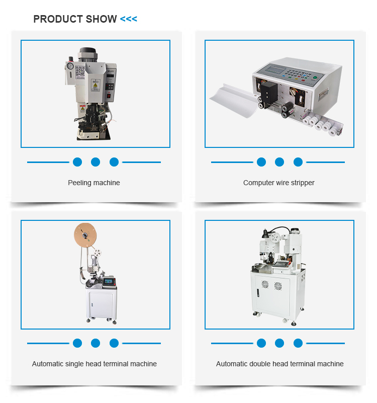 1-4mm Wire Size Half Stripping Wire Twisting Machine with 0.5T Twisting Pressure
