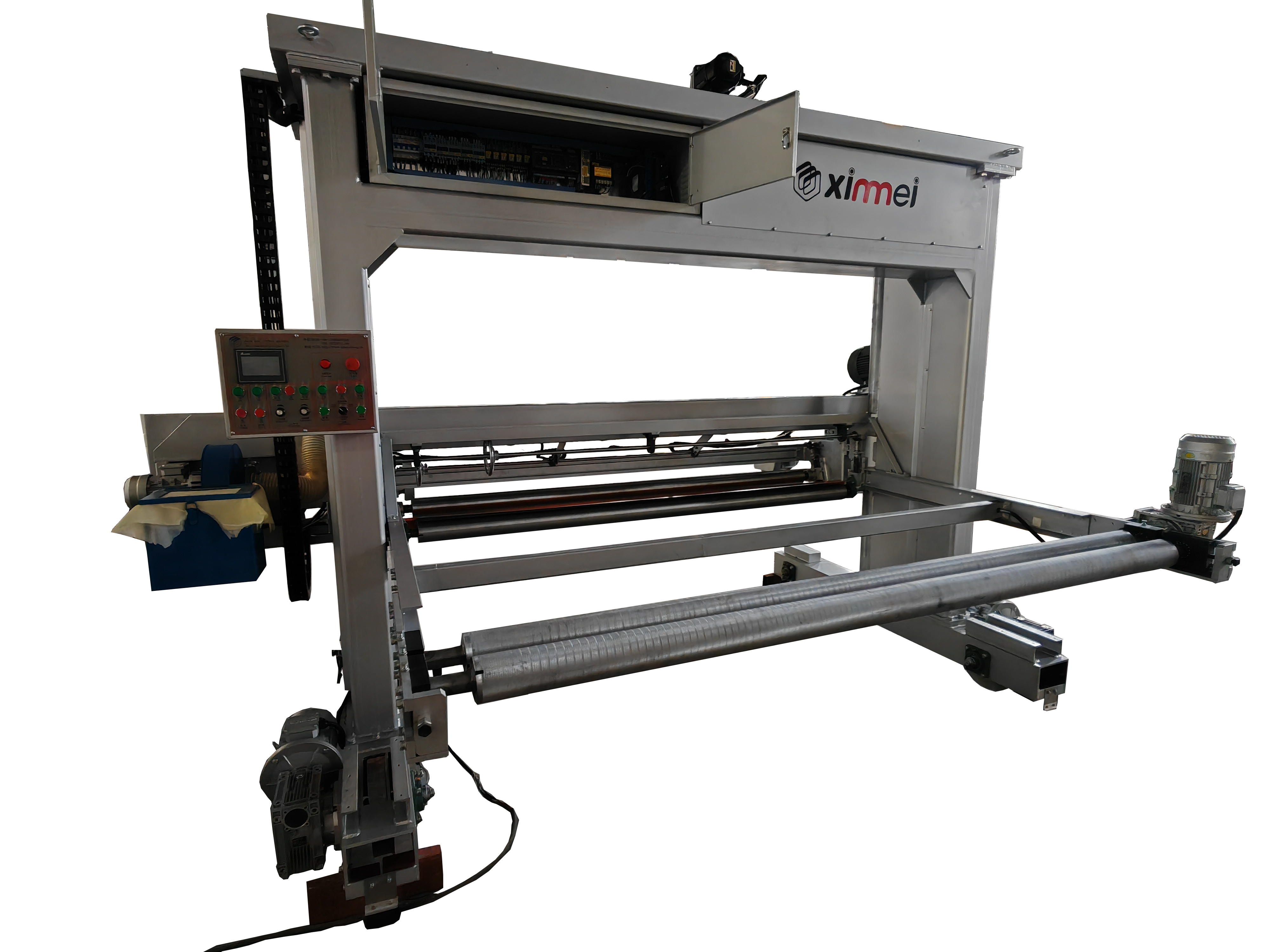 Long Sheet Road Rail Flat Cutting Machine TDPA-2150 horizontal PU cutting for Auto Foaming Machine