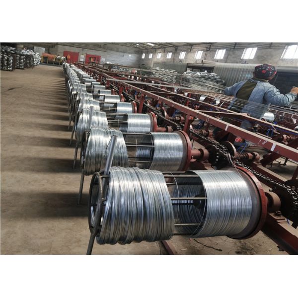 Fully Automatic Wire Galvanizing Line Wire Diameter 0.7mm For Binding Wire