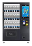 Easy Load Interactive Vending Machine , Large Capacity Touch Screen Pop Machine