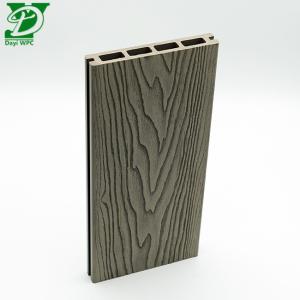 Wholesale Durable Hollow Composite Decking with Deep Embossed Grain from china suppliers