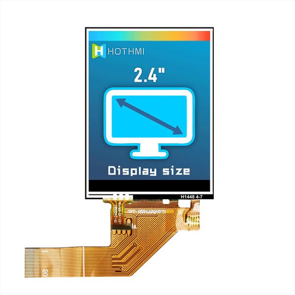 IPS 2.4-inch TFT LCD Display With RTP | 240x320 MIPI DSI Interface JD9852 Controller