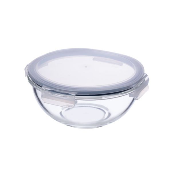 Borosilicate Glass Mixing Bowl with PP Lid 180ml to 3500ml
