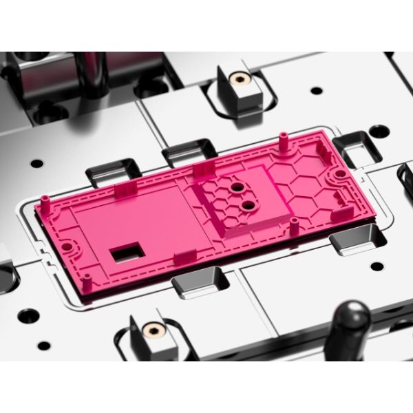 OEM / ODM : Hot Runner Injection Molding & Intelligent doorbell bottom shell (1*2) No.23681