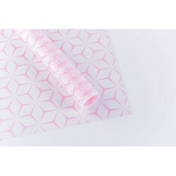 Kids Flower Wrapping Paper Rolls Elegant Plastic Waterproof Multicolored Optional