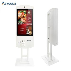 China 2K Restaurant Self Ordering Kiosk Mcdonalds Pcap Touch 32 Inch on sale