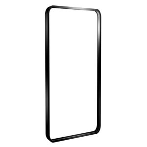 Brushed Rectangular Shape Aluminium Mirror Frame Profile Large Size For Barbershop