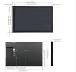 10.1 inch TFT lcd module with CTP 1280x800 resolution HDMI interface supporting
