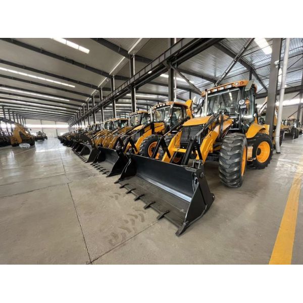 Rotary Load and Unload 2.5 Ton Quick Hitch Backhoe Wheel Loader with Maquinas Retroexcavad