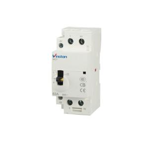 China Modular Homes 1NONC 24V Coil Telemechanic 2 Pole Contactor Manual 63A on sale