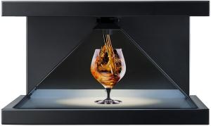 70 Big LED 3D Holographic Display Screen 1920X1080 Resolution