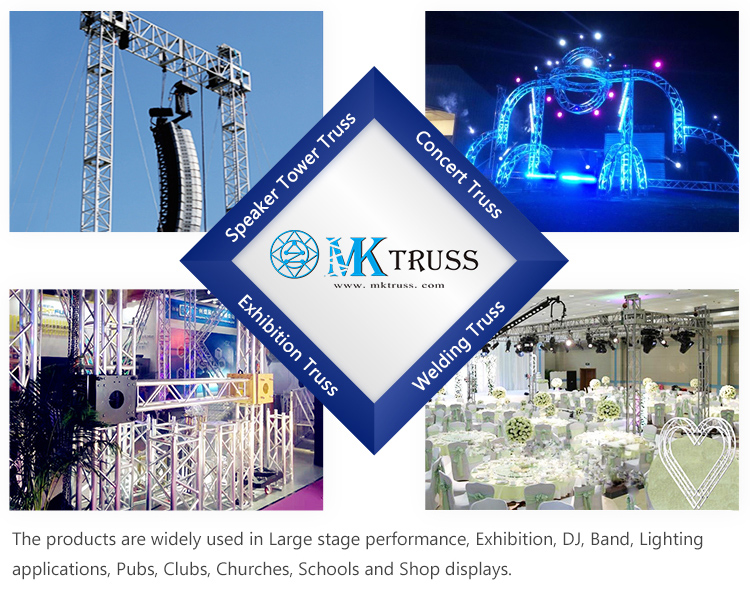 6M High Aluminum Speaker Tower System for Line Array Speaker Stand Truss