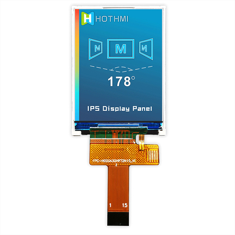 2 Inch IPS TFT LCD Display , 240x320 Temperature LCD Display