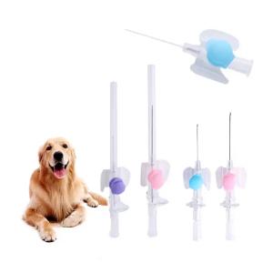 Wholesale ISO Certificate Disposable IV Cannula Intravenous Injection Needle Veterinary Catheter Butterfly Type IV Cannula from china suppliers