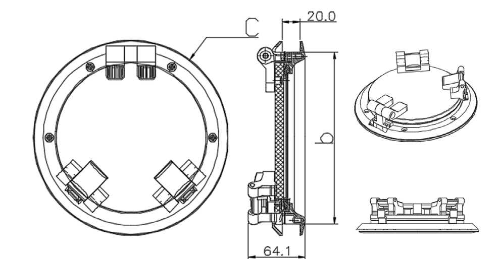 Marine ABS Boat Portlight product image