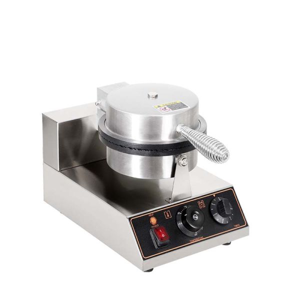 Commercial Ice Taco Waffle Bowl Cone Maker Machine for Busy Food Service Businesses