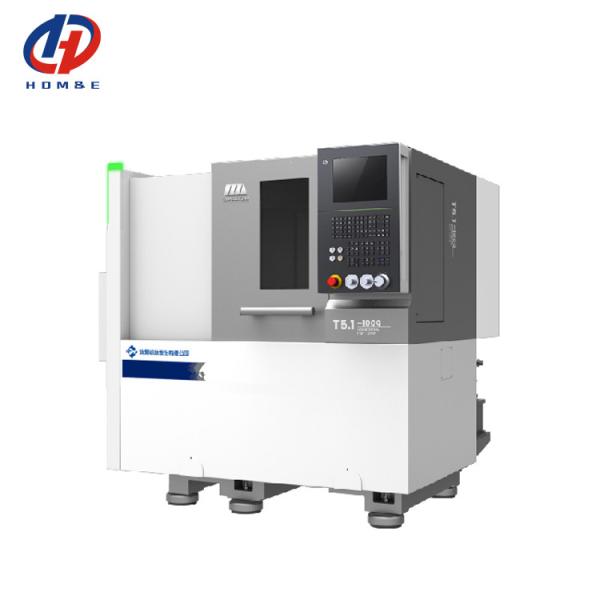 Quality CNC Lathe Small Size Parts Processing T5.1-500Q Precision Metal SMTCL CNC Slant Bed Lathe for sale