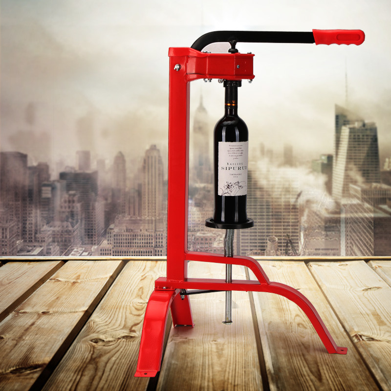 Wholesale Home Making Wine Floor Corker 5kg Manual Type Metal And Plastic Material from china suppliers