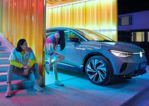 Wholesale Fully Electric Suv ID4 Crozz Pro Automobile-ev With Openable Sunroof For Family Business from china suppliers