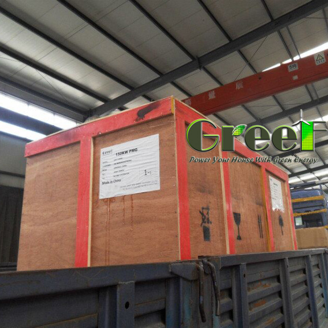 Custom Brushless Permanent Magnet Wind Generator Three Phase Low Rpm