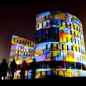 Wholesale Creative 3d Projection Animation Manufacturer Mapping Large Wall Projection from china suppliers