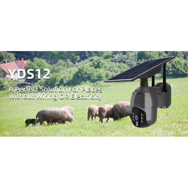 Outdoor 1080P 4G Solar Security Camera 3G 4G LTE Security Camera