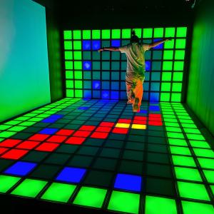 Wholesale Jumping Grid Game Super Grid Led Dance Floor Tile For Entertainment from china suppliers