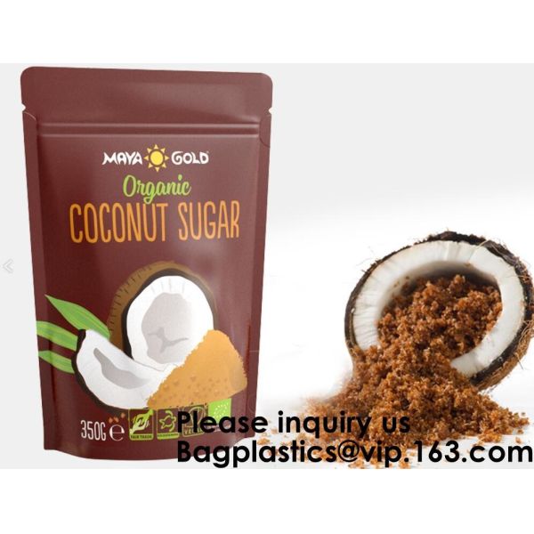 BIODEGRADABLE SUP POUCH CHOCOLATE/ ENERGY BAR PACKING MMJ CLEAR 3-SIDED SEAL WITH ZIPPER & EURO SLOT ULTRA CLEAR STAND U