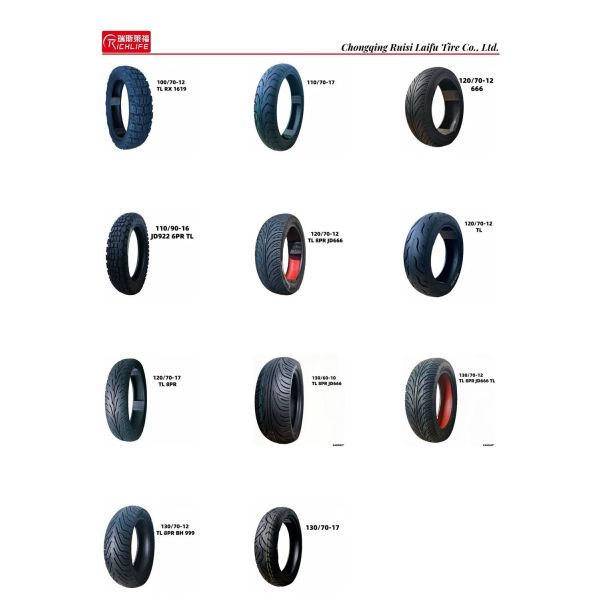 Durable Motorcycle Tires, High-Quality Motorcycle Tires, Popular Scooter Street Tires, 5.00-12 140/70-17 Yuan Xing Tires, 6pr Tubeless Tires