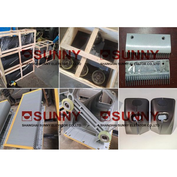 Energy Saving Moving Walk Escalator Subway Escalator Low Speed 15 Fpm High Speed 100 Fpm