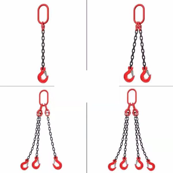 Adjustable Steel Combination Link Hanging Spreader Limb Hoist for 2t Cargo Lifting