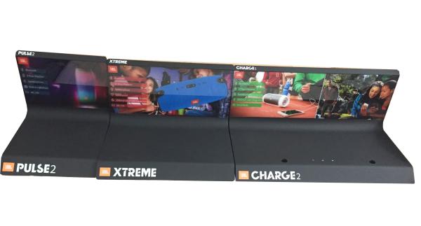 Quality FAVRE Multiscene Speaker Display Stands , Lightweight Countertop Speaker Display for sale